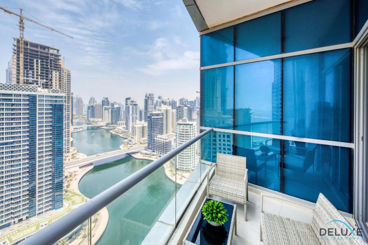 Overlooking Marina Canal 1Br Close To Mall, Promenade & Beach, Bay Central 1, Dubai Marina By Deluxe Holiday Homes المظهر الخارجي الصورة