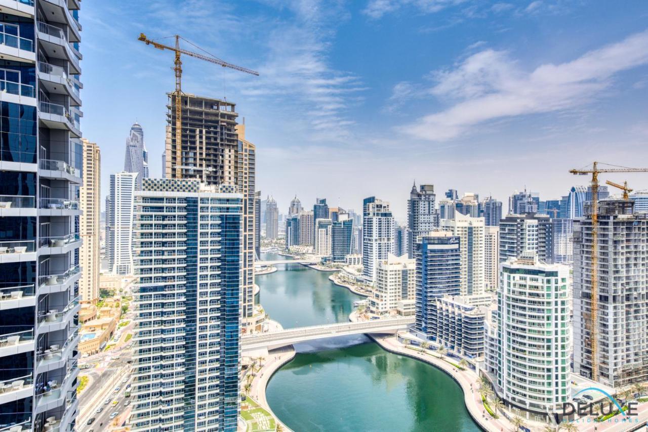 Overlooking Marina Canal 1Br Close To Mall, Promenade & Beach, Bay Central 1, Dubai Marina By Deluxe Holiday Homes المظهر الخارجي الصورة