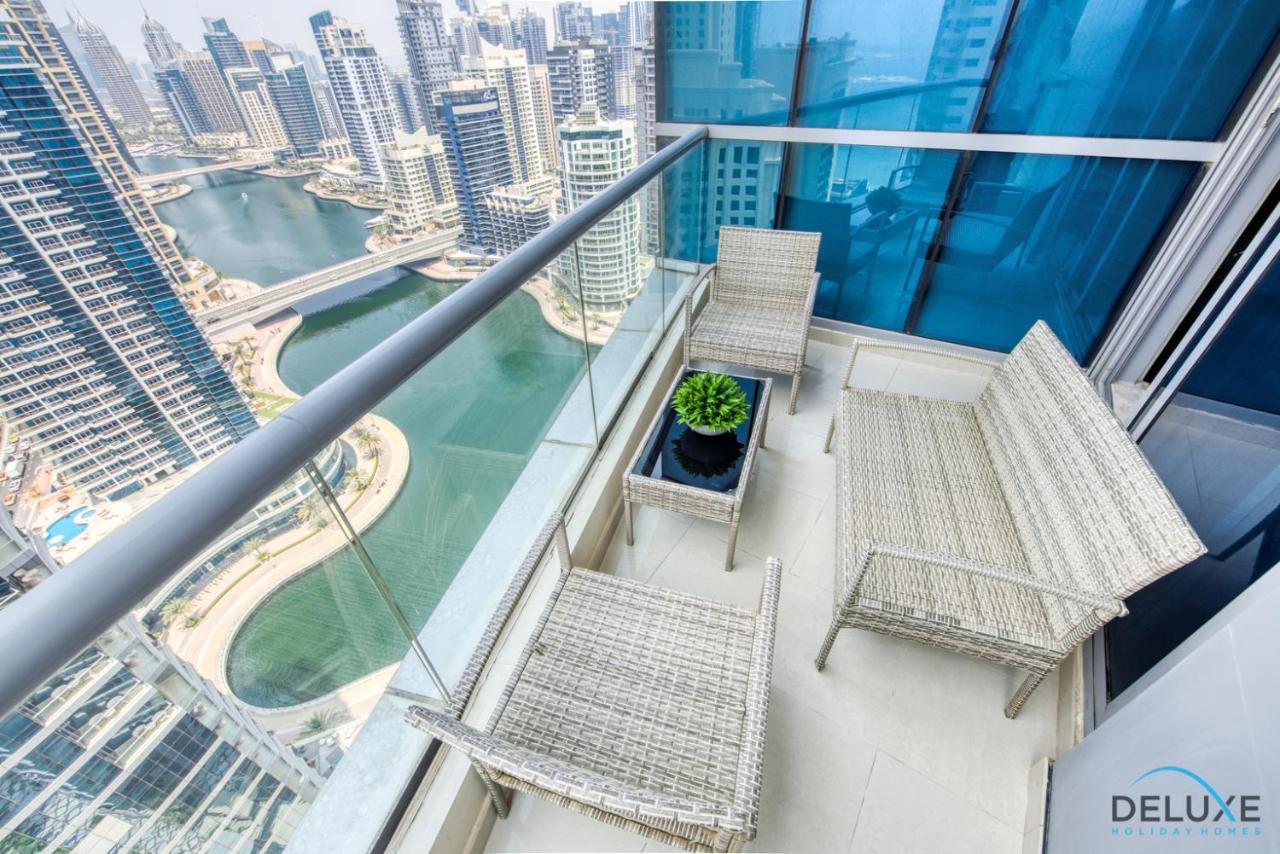 Overlooking Marina Canal 1Br Close To Mall, Promenade & Beach, Bay Central 1, Dubai Marina By Deluxe Holiday Homes المظهر الخارجي الصورة